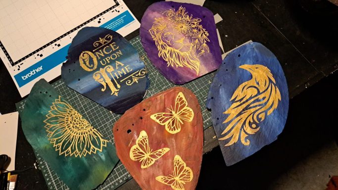 Dekorativer Schiefer