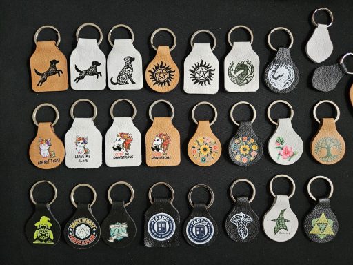 Lederschlüsselanhänger