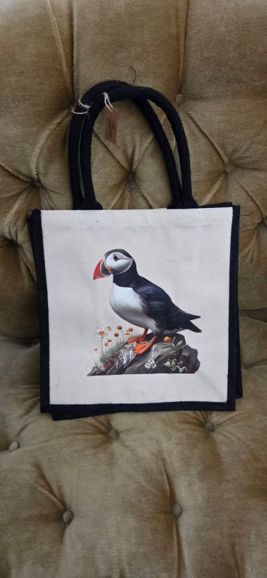 Tasche mit Puffin